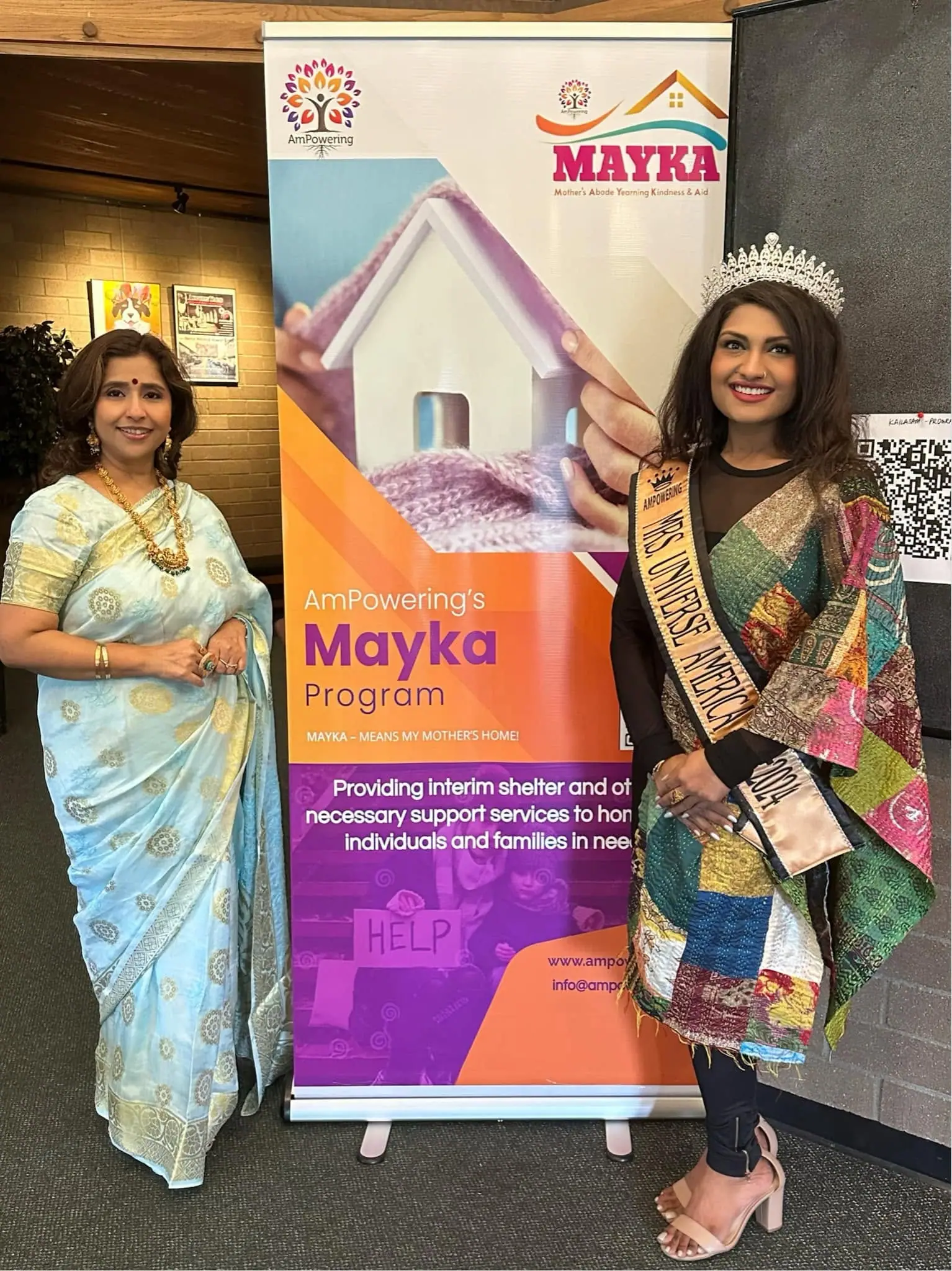 A titleholder at AmPowering's Mayka interim shelter program